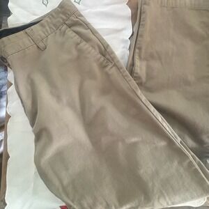 Tan Volcom chino trouser four pocket pants  men's SIZE 38